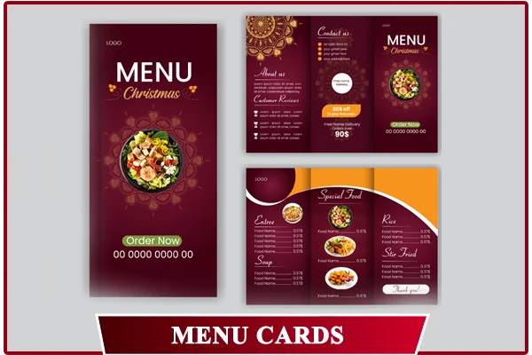 Menu Cards